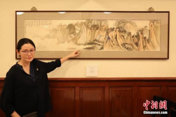 张大千两幅画作下月香港拍卖 估价高达近千万港币