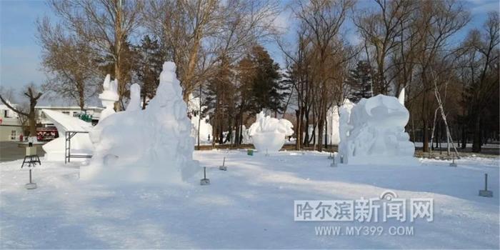 又上新了！｜全国大学生雪雕比赛佳作亮相太阳岛雪博会