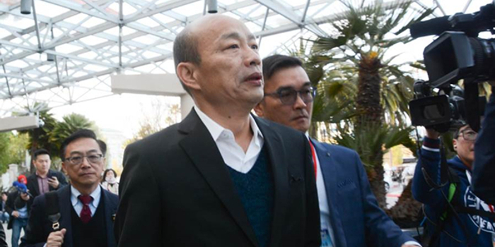 韩国瑜称现不考虑2020大选 期待郭台铭考量结