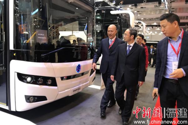 金旅客车携四款产品亮相世界客车博览会 展现中国智造