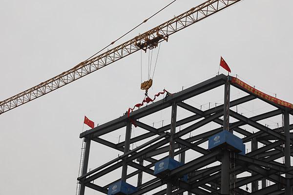 南京江北图书馆主体结构顺利封顶 预计2020年10月建成