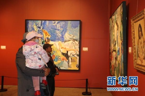 首届“大路西行—中国油画作品展”在甘肃省博物馆开幕