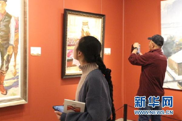 首届“大路西行—中国油画作品展”在甘肃省博物馆开幕
