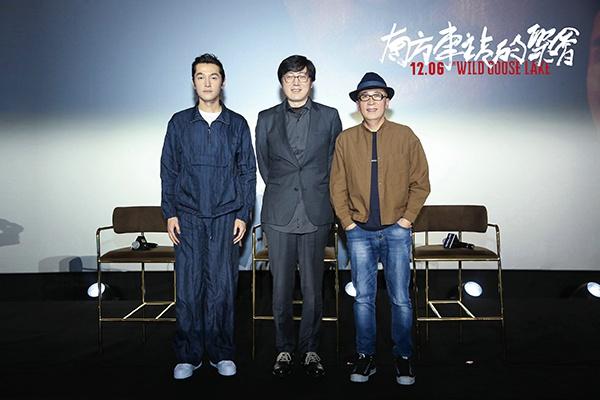 《南方车站的聚会》国内首映，刁亦男胡歌喝酒交朋友