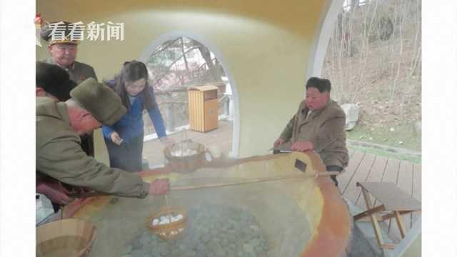 时隔18天现身夫人陪同 金正恩风衣造型亮相 年内第四次视察此项目