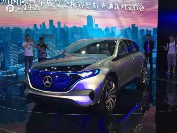 国内首发 奔驰纯电动概念车亮相广州车展