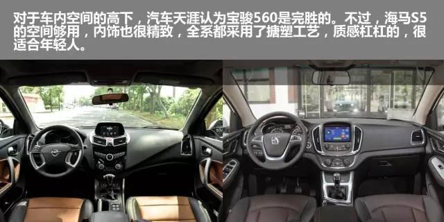 8万级SUV 海马S5、宝骏560到底选哪辆更值得？