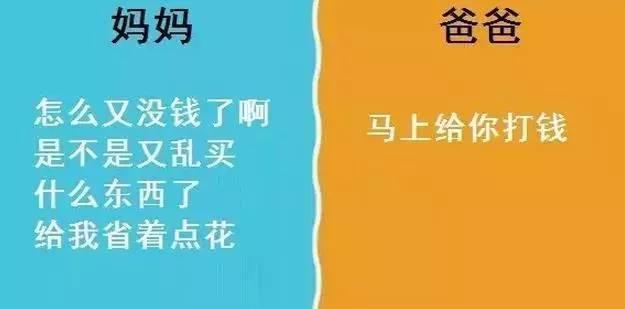 爸爸和妈妈的11个区别，太形象了，无法反驳！