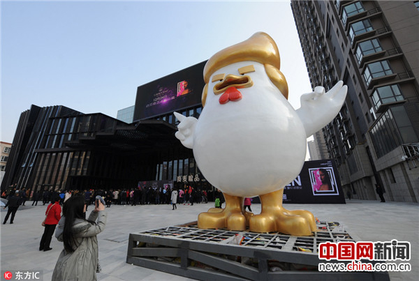 美国新总统上任倒计时:“特朗普鸡”在就职典礼前走红
