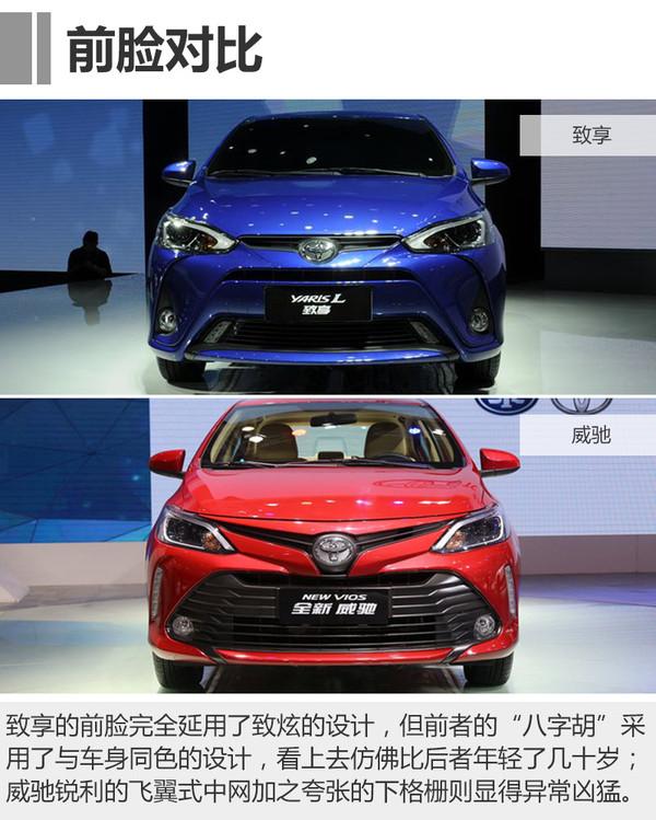 能否青出于蓝 丰田YARiS L致享对比威驰