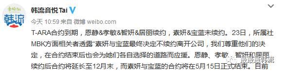 出道七年个人资源却为零！她俩选择离开T-ara也是意料之中的事儿吧…