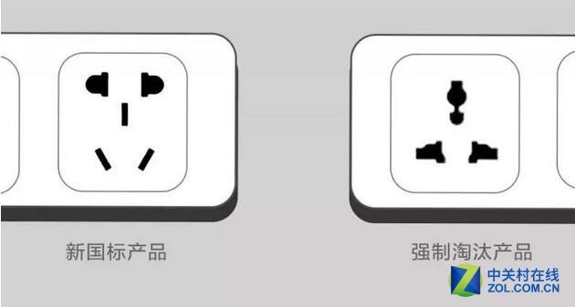 新国标VS淘汰插座