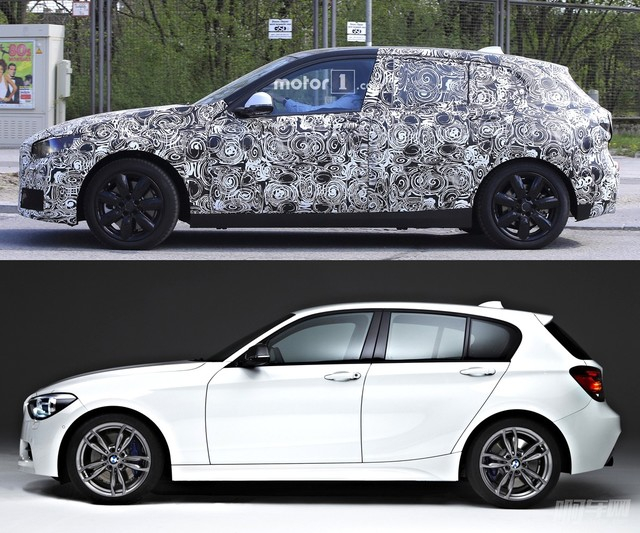 换代宝马1系两厢谍照曝光，将采用前驱平台