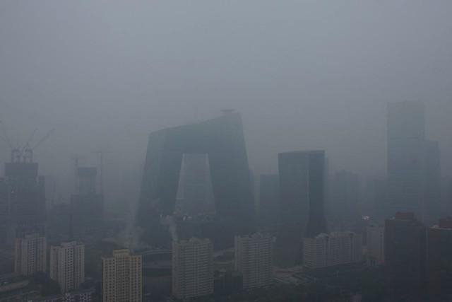 重度雾霾下的北京