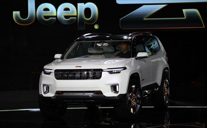 Jeep云图概念车2017上海车展首发亮相