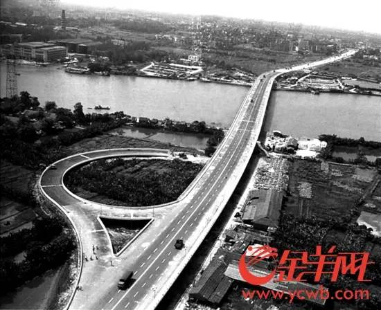 广州大桥1985年5月建成通车
