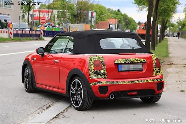 曝新款MINI COOPER S谍照 升级动力系统