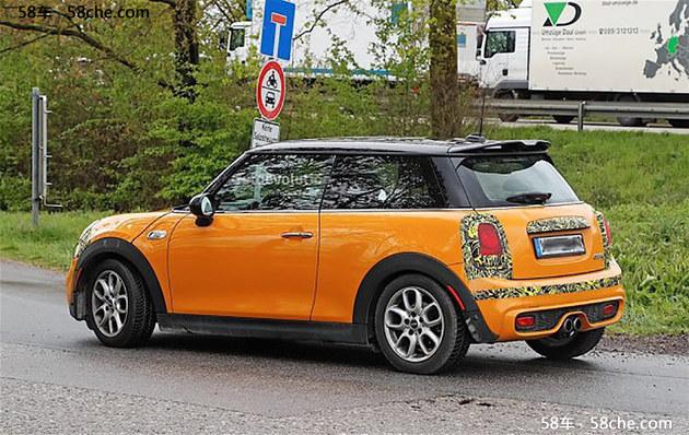 曝新款MINI COOPER S谍照 升级动力系统