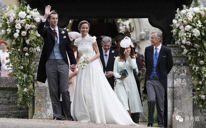 凯特王妃妹妹Pippa和亿万富豪大婚，王子公主当花童，还来了一堆前男友