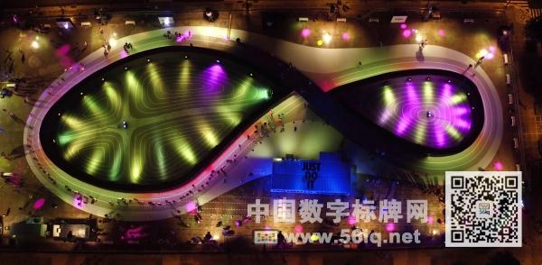 Nike推出LED跑道,多媒体信息发布系统,数字标牌,数字告示,digital signage