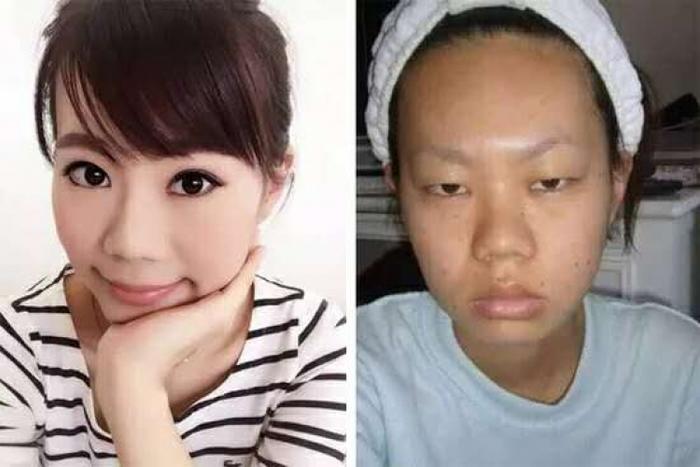 日本女星晒化妆前后对比照...差别竟然这么大？！