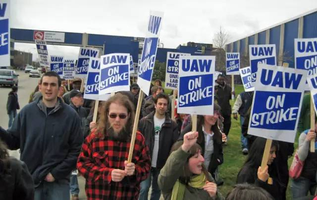 全美汽车工人联合会(UAW)是一家战斗力很强的老牌工会