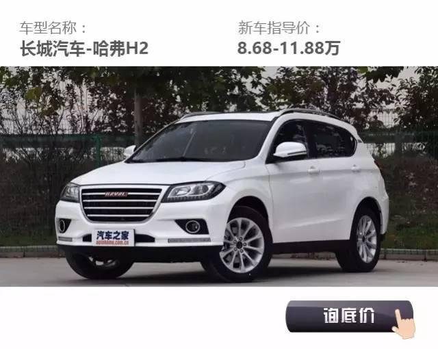 8万就能落地的SUV，如今还有1万多的优惠！