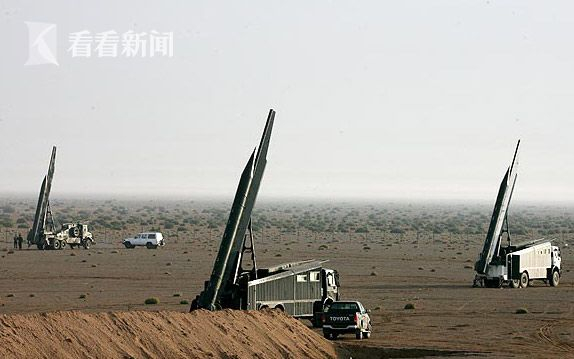 革命卫队装备的“流星-3”导弹