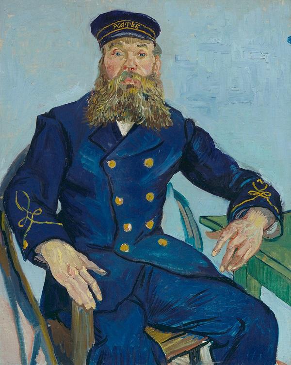 《邮差约瑟夫·鲁林》(Postman Joseph Roulin )凡高(Vincent van Gogh)
