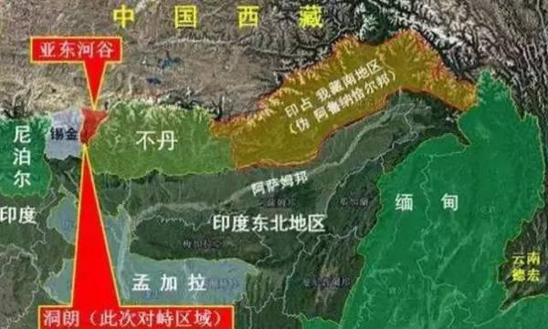 我国藏南大片国土已被印军侵占