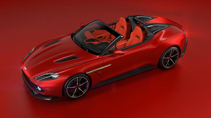 阿斯顿马丁Vanquish Zagato Speedster官图发布