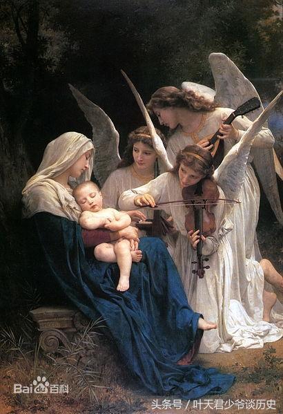 基督教文化里的七大天使与九大天使有什么区别，都有