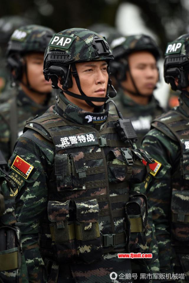 新型战术装具目前已在解放军和武警中广泛配发,肩带刀鞘也是标配之一,嘴衔匕首已经失去了战术价值