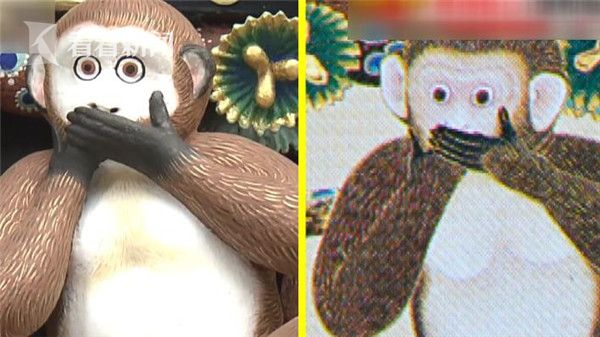 左边为修缮后,右边为修缮前