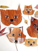 手工:树叶还可以这么玩