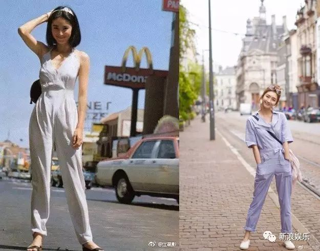 唐嫣和刘亦菲说你们这样拍照太土了!!