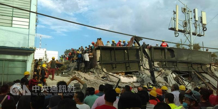 墨西哥大地震致138人罹难 5名台湾人受困废墟