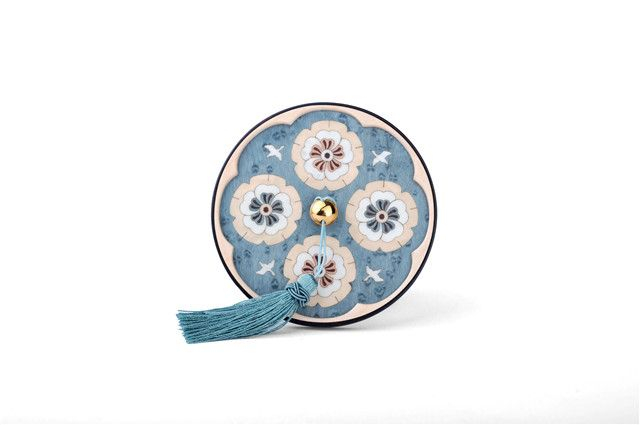 手工木作飞鸟唐花镜