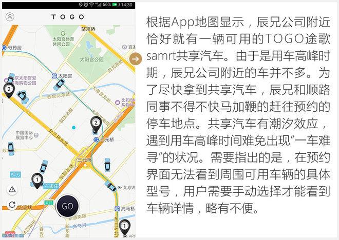 共享汽车好用吗？ 网通社编辑亲测经历