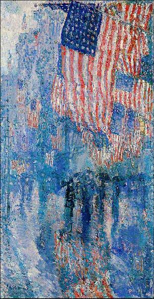 奥巴马选择的艺术作品,《The Flag》
