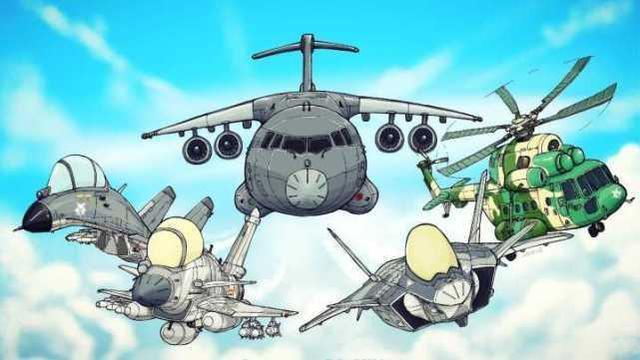 《空天猎》中出现过的部分装备,已经有了卡通形象
