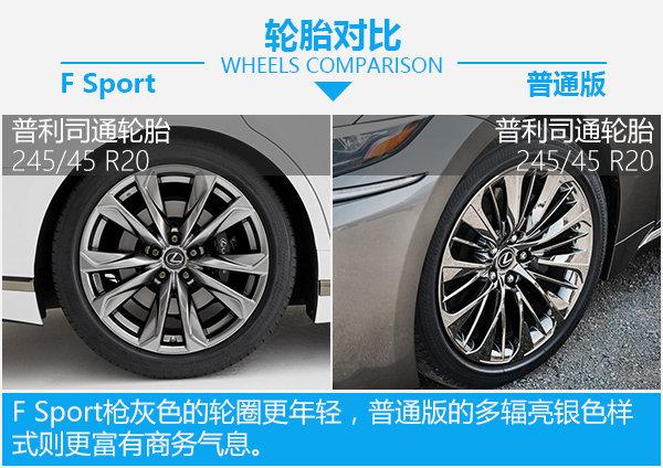 带你超“7”秒“8” 雷克萨斯LS 500对比F Sport