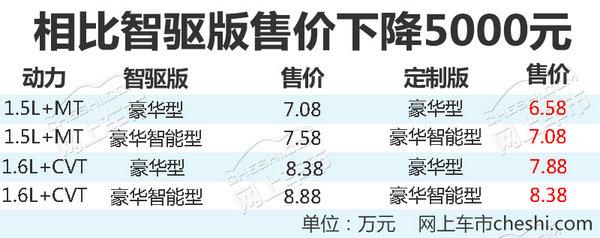 江淮瑞风S3定制版车型上市 售价6.58-8.38万