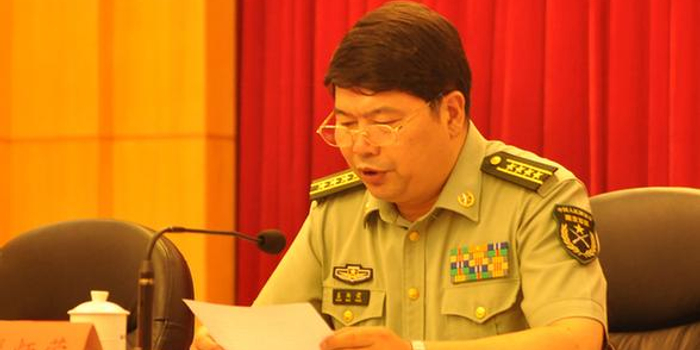 盛炳荣任南京军区善后办副政委,曾任福建省军