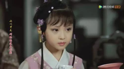 《小戏骨:红楼梦之刘姥姥进大观园》剧照,黛玉被赞演得“神还原”。