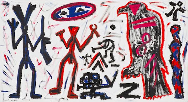 A.R.彭克作品《暗喻是否会成真?》(Is Sign Becoming Reality? ,1982)