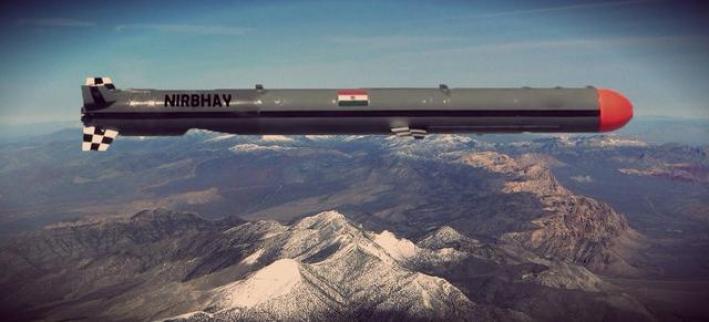 印度“无畏”导弹是一种采用涡喷发动机的亚音速巡航导弹,设计射程为750-1000公里