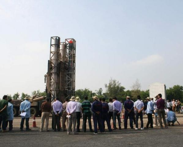 第五次试射准备阶段