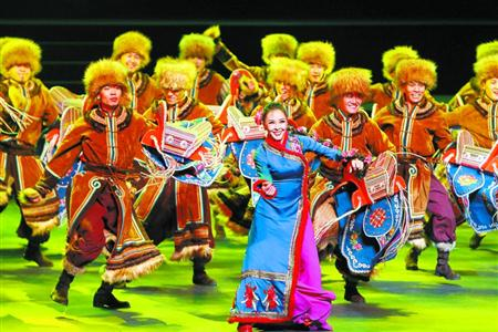 《美丽的草原我的家》在大剧院上演