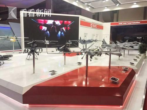 迪拜航展中国展台